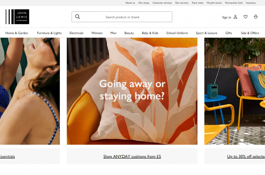  Johnlewis Review: The right UK online shopping store to buy clothes, furniture, lights, and home decor items