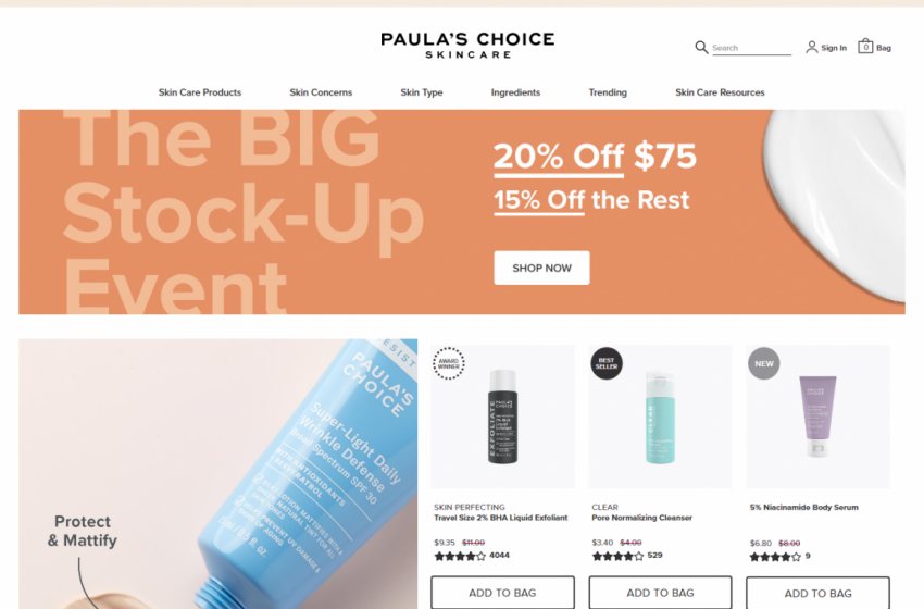 Paulaschoice Review: take care of your skin the way by using the right products
