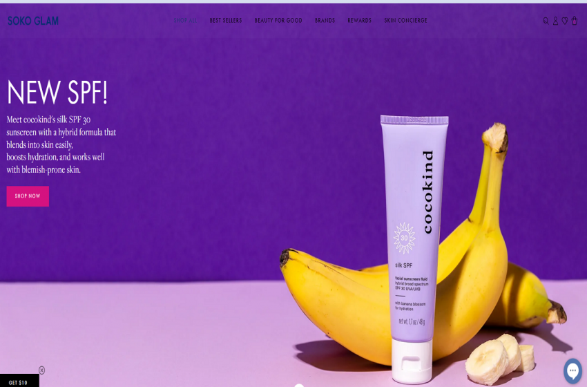  Sokoglam Review: Buy the best cleansers, masks, toners, and many other sun protection creams.