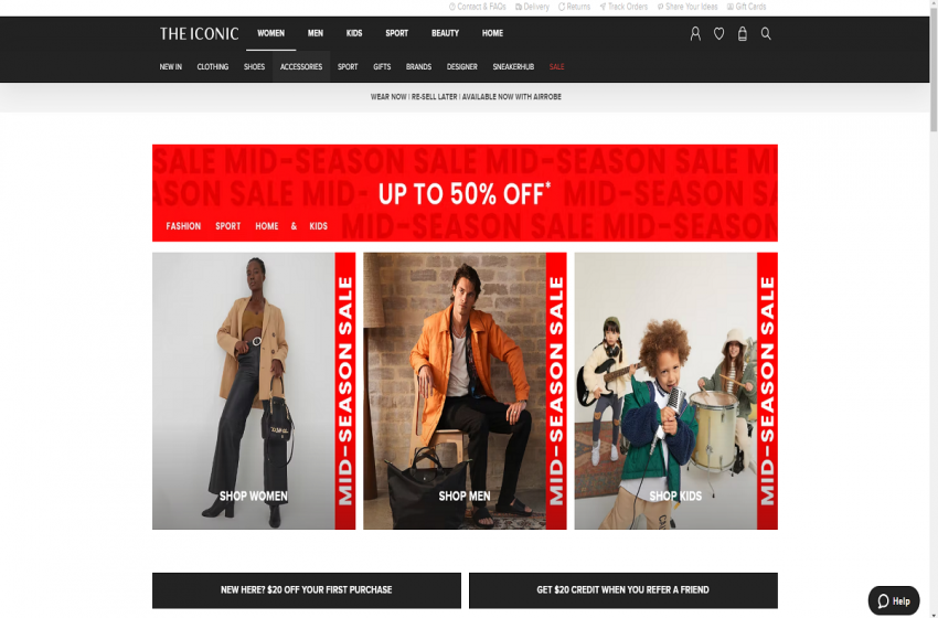  The Iconic Review: An online store where you can buy clothes and shoes