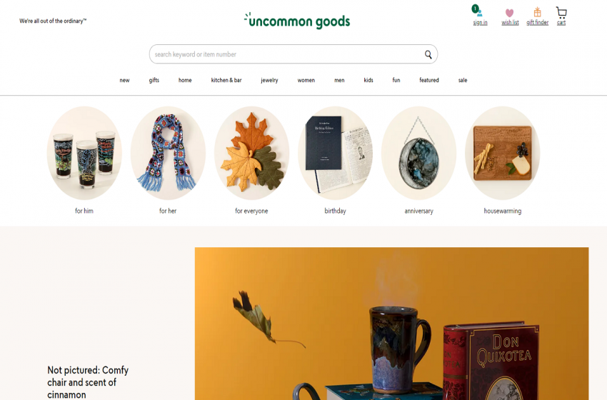  Uncommon Goods Review: Get elegant jewelry and kids apparel online
