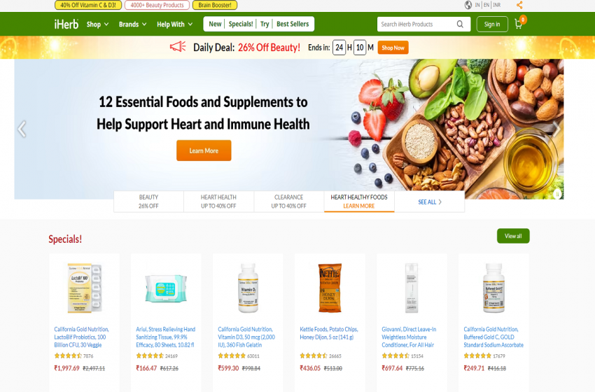  iHerb Review: Get the best natural supplements online