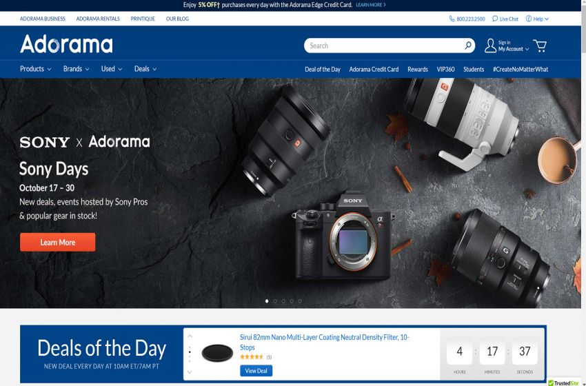  Adorama Review: Buy the best cameras, lenses, and musical instruments online